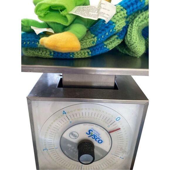 Lot of 3 Smoochy The Frog Ty Teenie Beanie  Knit Socks Finger Puppet - Picture 15 of 15